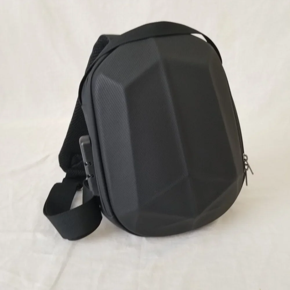 NEW! Anti-Theft Hard-Shell Crossbody/Shoulder Bag w/Locking Zippers and Strap